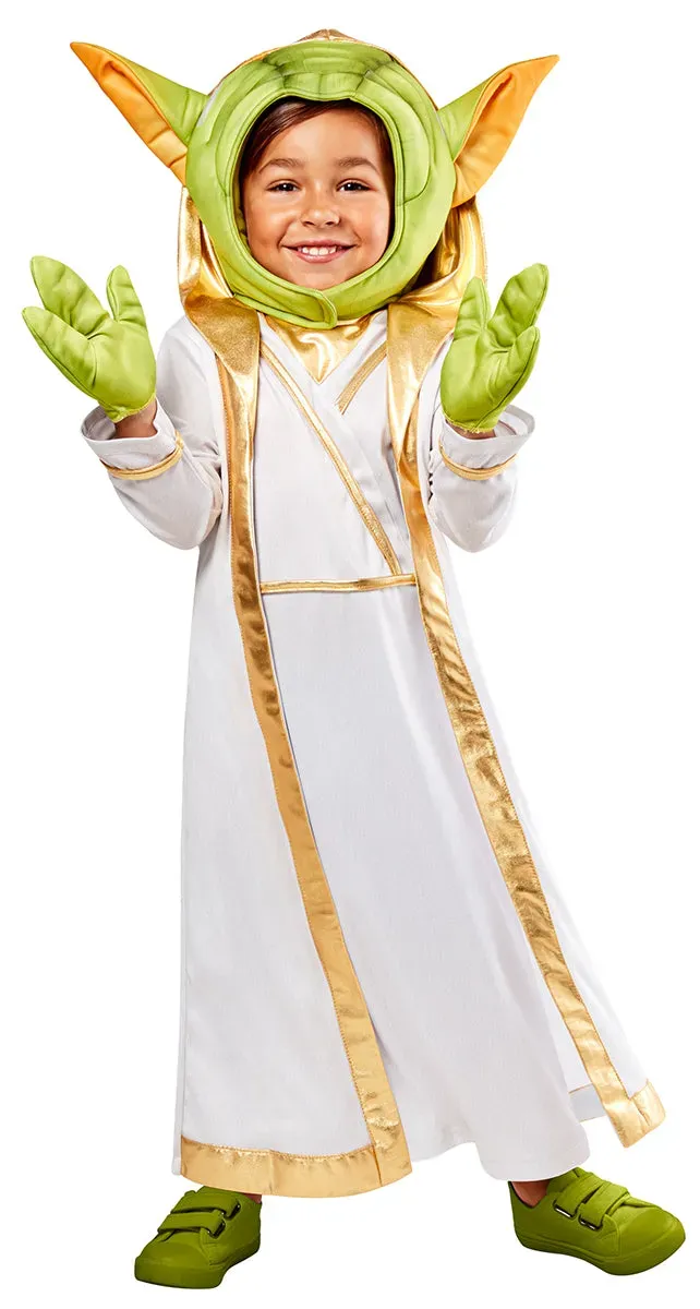 Rubies Master Yoda Young Jedi Deluxe costume bambino