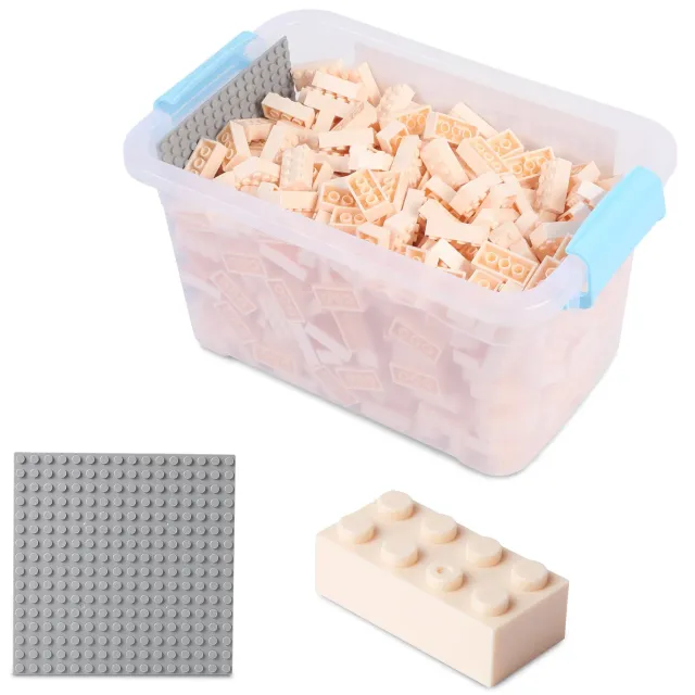 Katara 1827 Set 520 mattoncini Bianco Crema con base