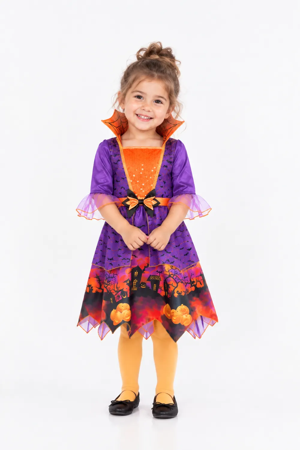 Rubies Bella Vampira costume bambina taglia S nero