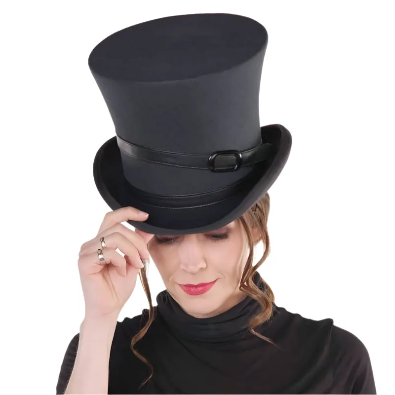 Altenburg Dandy cilindro nero feltro 19 cm tesa D'Orsay