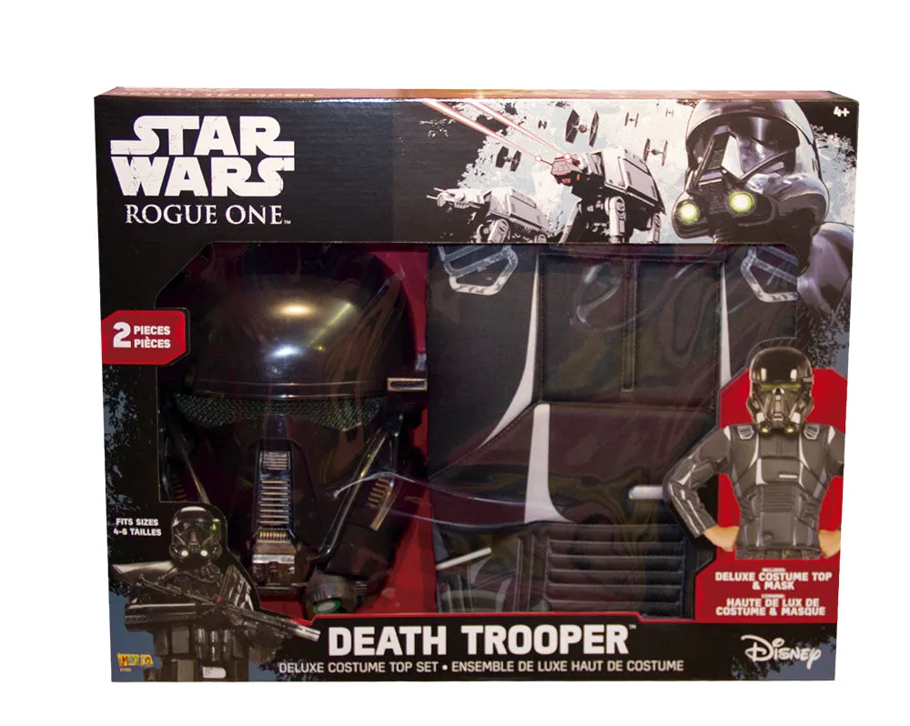 Rubies Death Trooper Petto Mus Box costume bambino OS nero