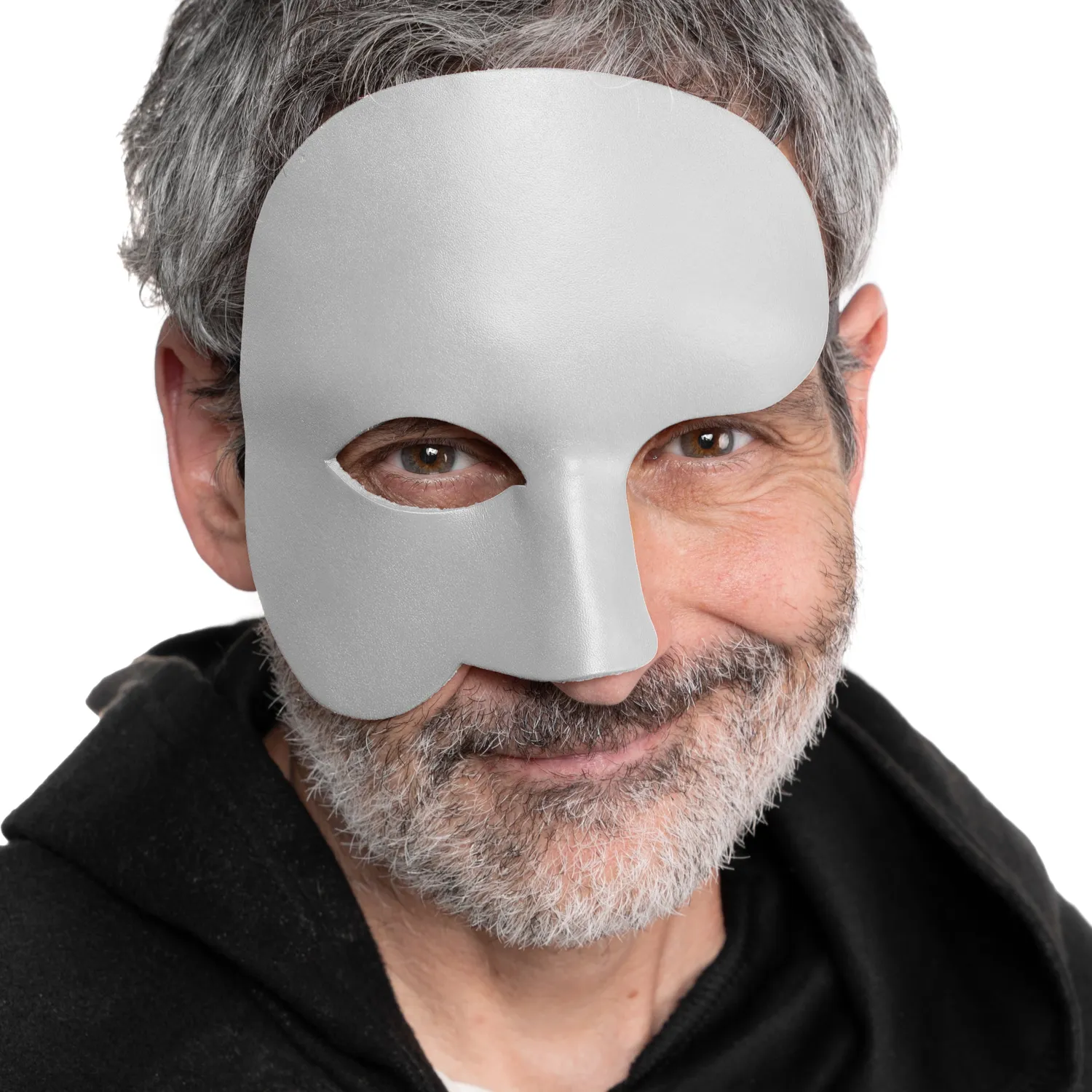 Altenburg Phantom White maschera veneziana bianca