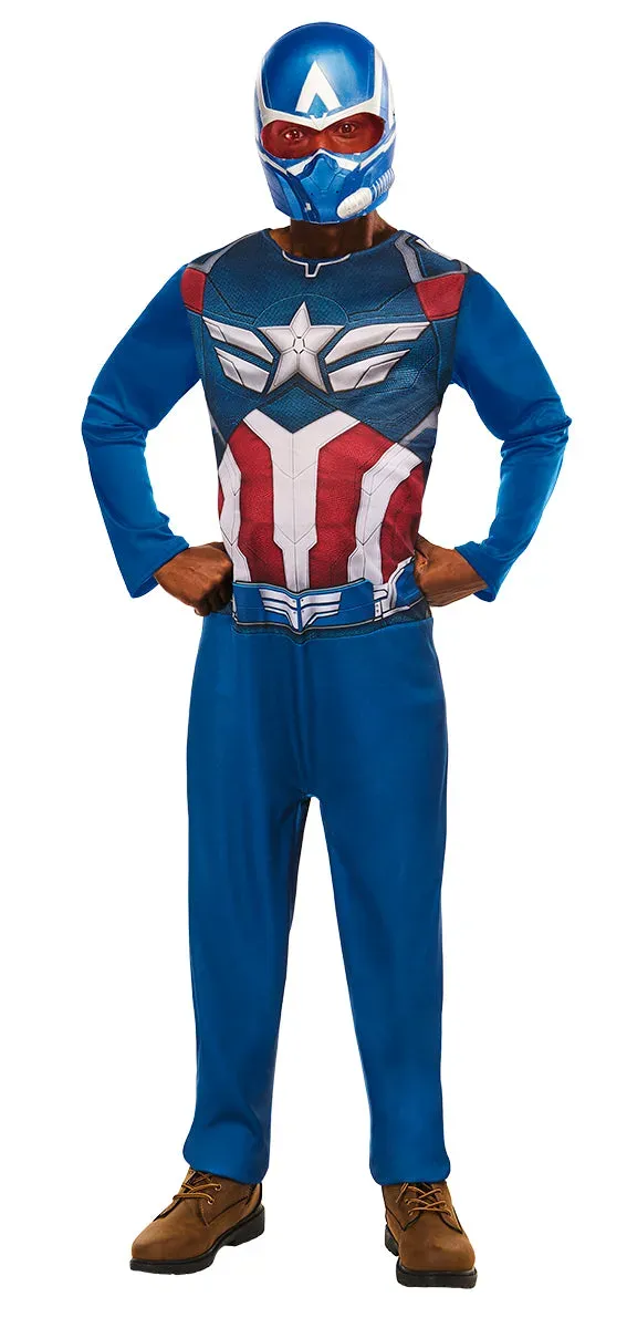 Rubies Capitan America Bnw Opp costume adulto classico