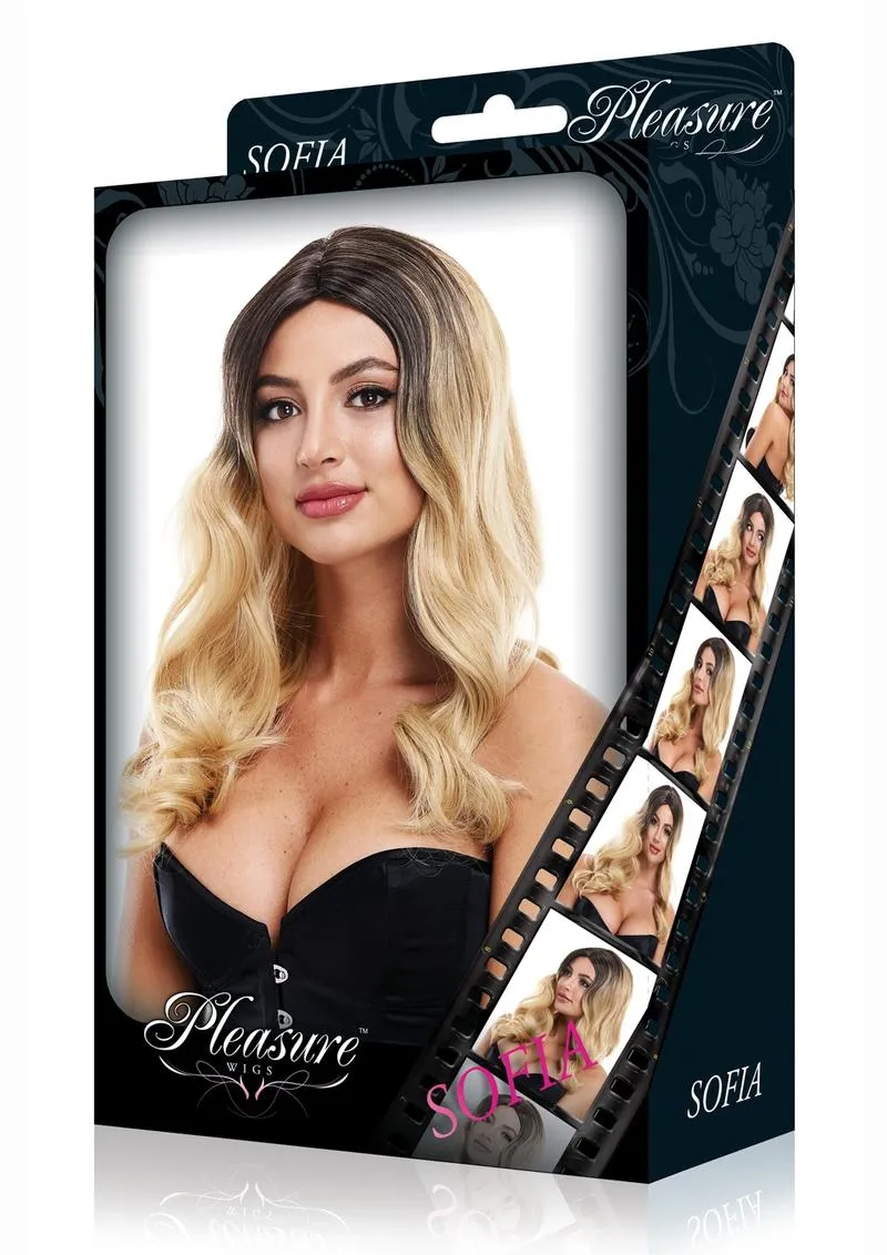 Pleasure Wigs Sofia parrucca bionda lunga regolabile