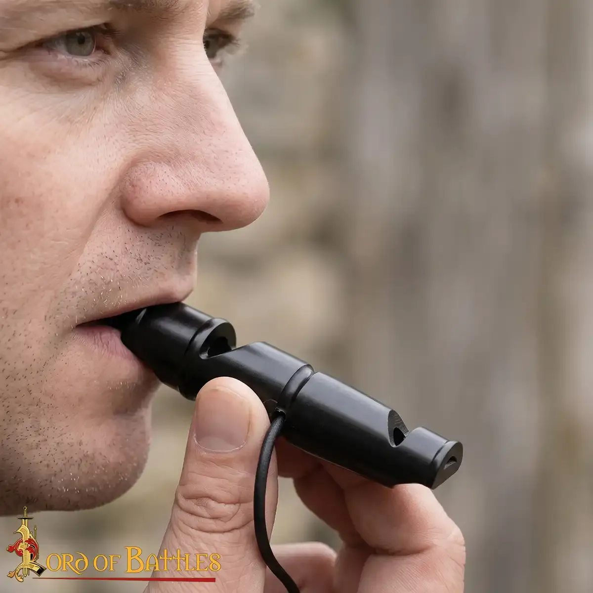 Medieworld Genuine Horn Whistle fischietto corno vero